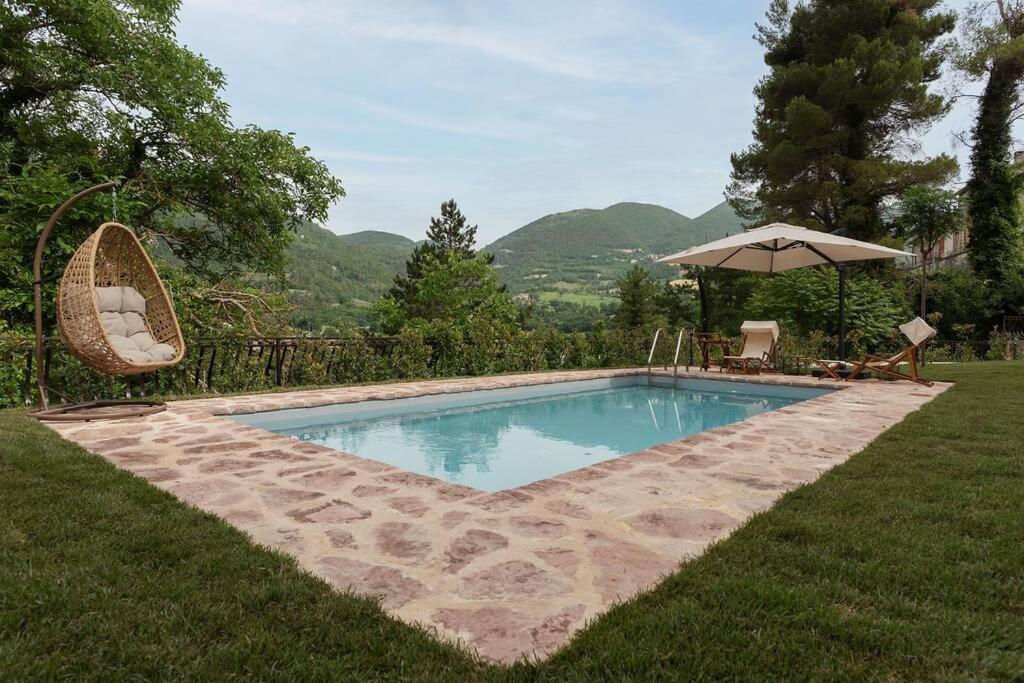 Villa Gina Umbria Luxury Retreat SantʼAnatolia di Narco Екстериор снимка