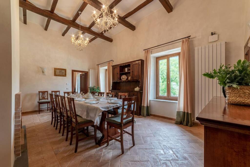 Villa Gina Umbria Luxury Retreat SantʼAnatolia di Narco Екстериор снимка